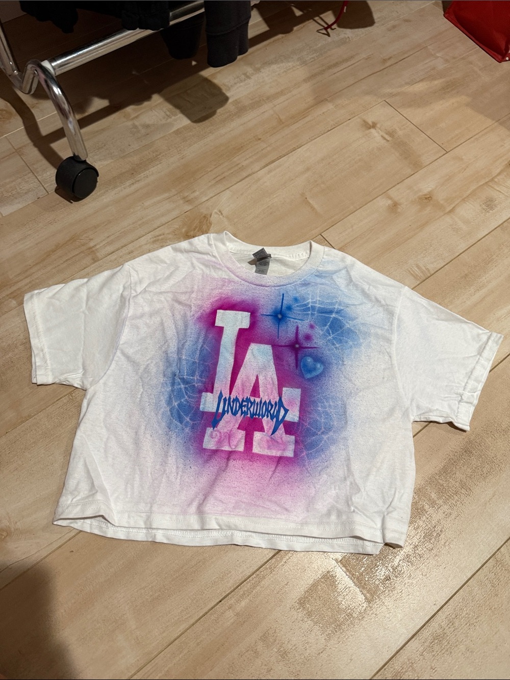 LA crop top